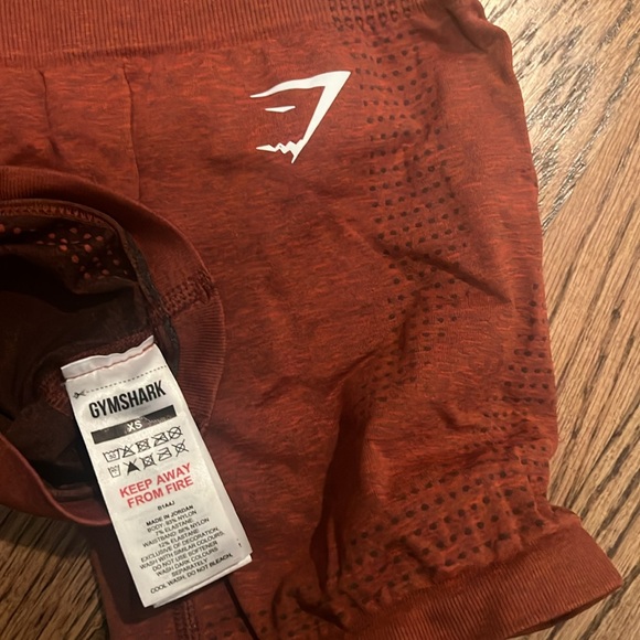 *5/26 Last Chance* Gymshark Vital Seamless 2.0 Shorts - Brick Red Marl - Picture 3 of 3